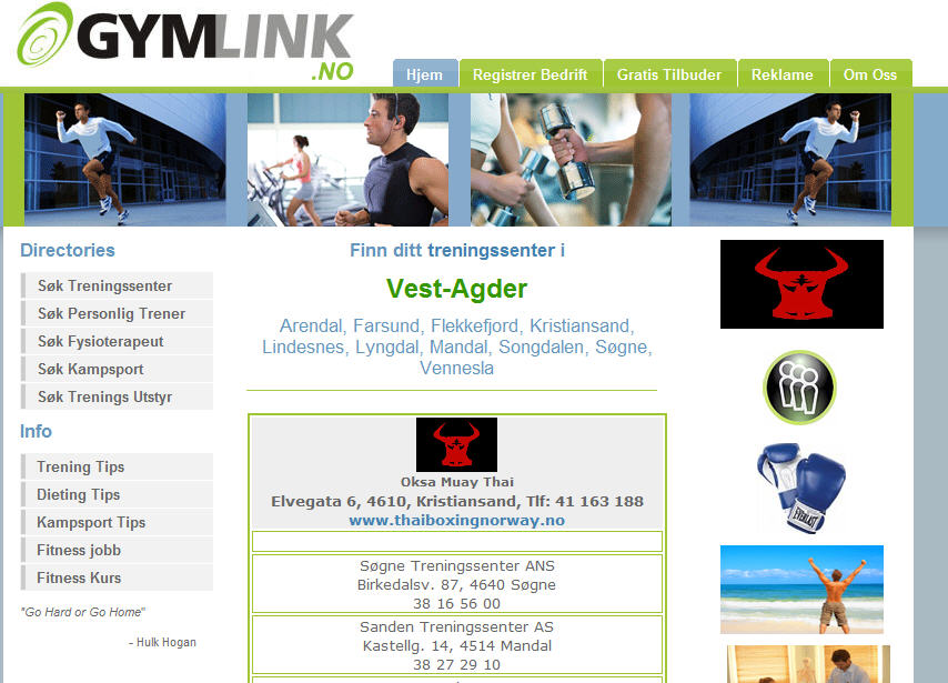 GymLink Reklame